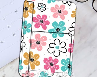 Flower Pattern Sticky Note Holder