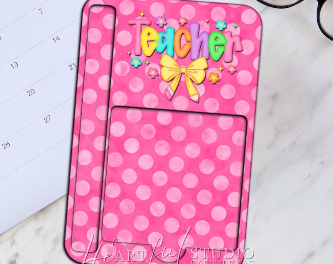 Teacher Dots Sticky Note Holder