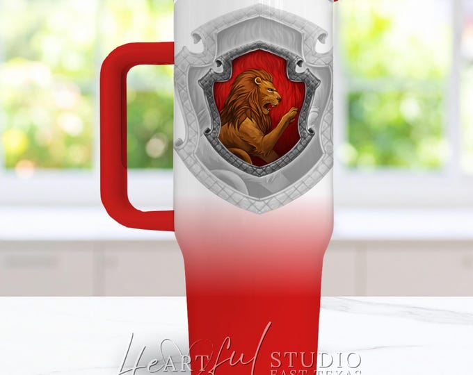 Hogwarts Gryffindor Inspired Tumbler