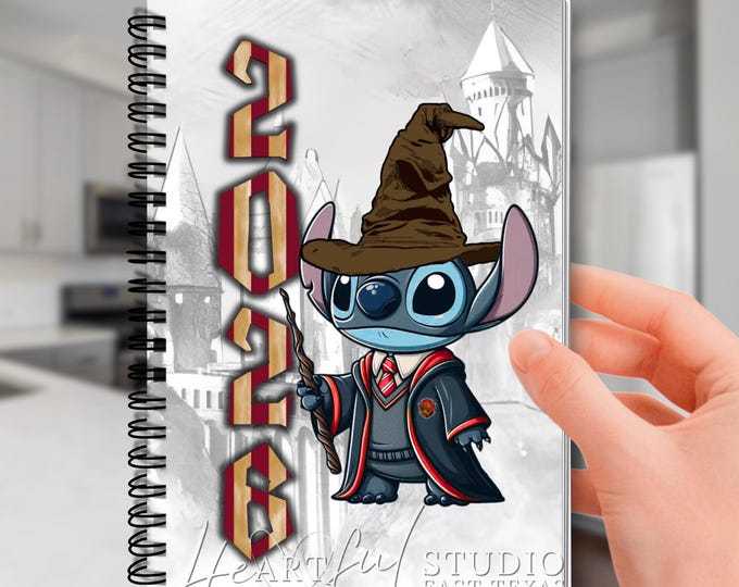 Gryffindor Stitch Inspired 2026 Planner