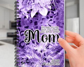 2026 Leopard Print Dated Planner