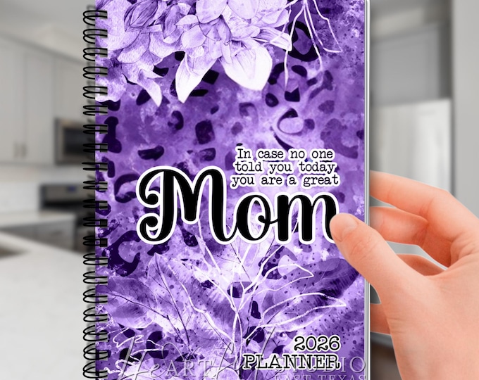 2026 Leopard Print Dated Planner