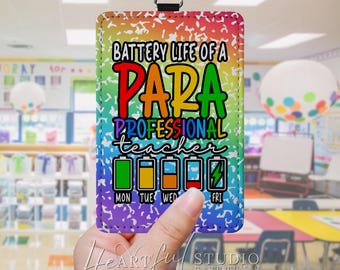 Paraprofessional Badge Holder