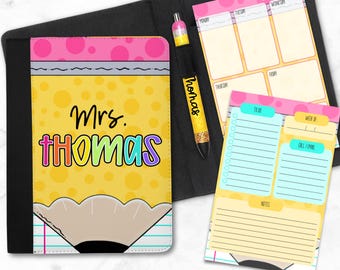 Personalized Pencil Notepad Gift Set