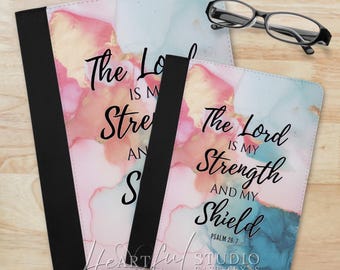 The Lord is my strength Padfolio