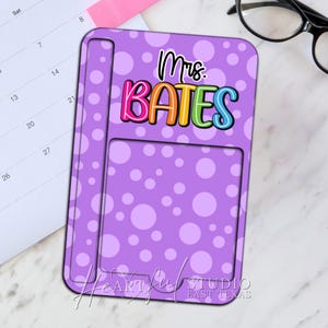 Notitiehouder met gepersonaliseerde stippen: op maat gemaakte bureauorganizer