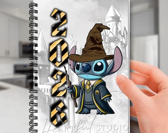 Hufflepuff Stitch Inspired 2026 Planner