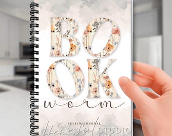 Bookworm Reading Journal: Personalized Book-ish Gift