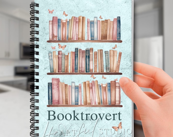 Booktrovert Reading Journal: Personalized Book-ish Gift