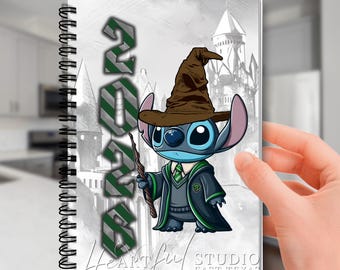 Slytherin Stitch Inspired 2026 Planner