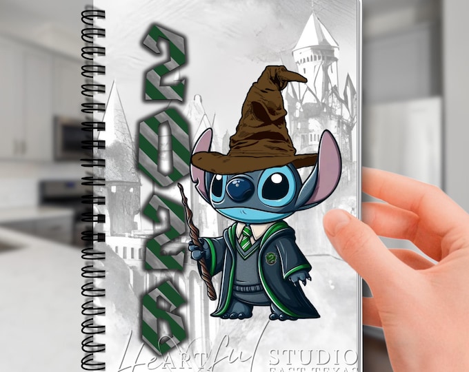Slytherin Stitch Inspired 2026 Planner