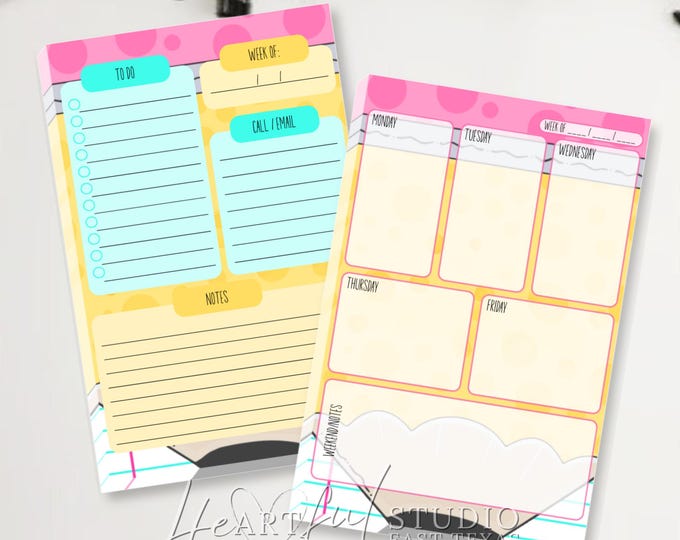 Pencil Design Notepad