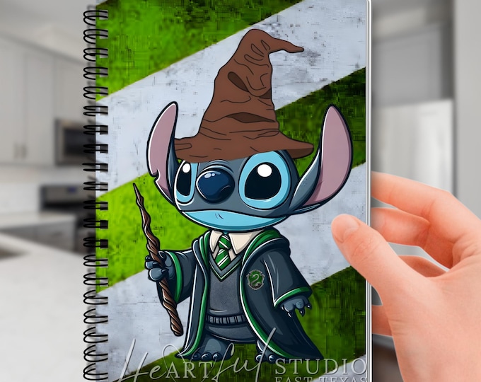 Green House Stitch Wizard Inspired Doodle Book: Creative Sketch Notebook