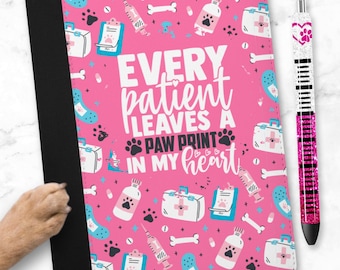 Personalized Veterinarian Padfolio