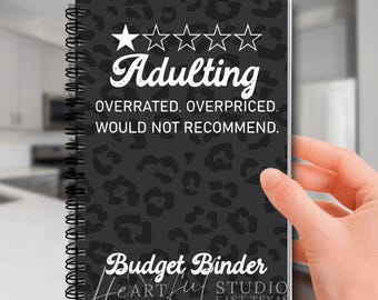 Adulting Sucks Budget Binder