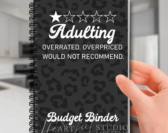 Adulting Sucks Budget Binder