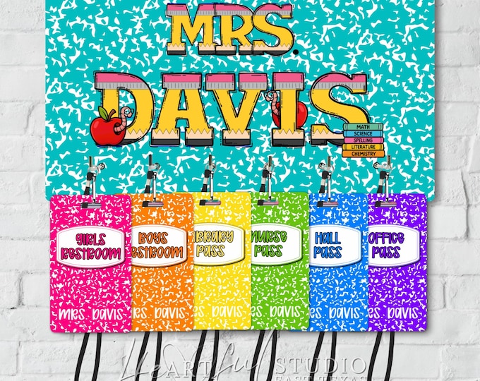 Composition Hall Pass Set