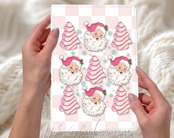Pink Santa Cakes Journal Notebook