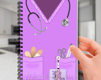 Handcrafted Nursing Student Planner: Personalized Gift