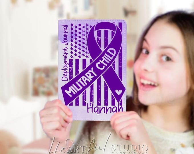 Military Child Deployment Journal Notebook