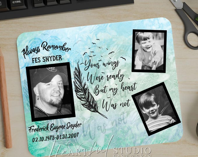 Custom Designed Photo Mouse Pad