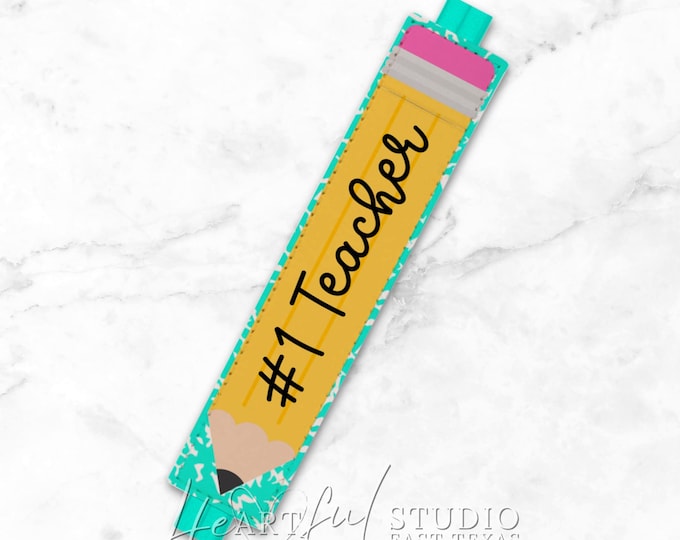 Personalized Pen Holder Bookmark