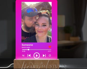 Personalized Music Player Light Frame