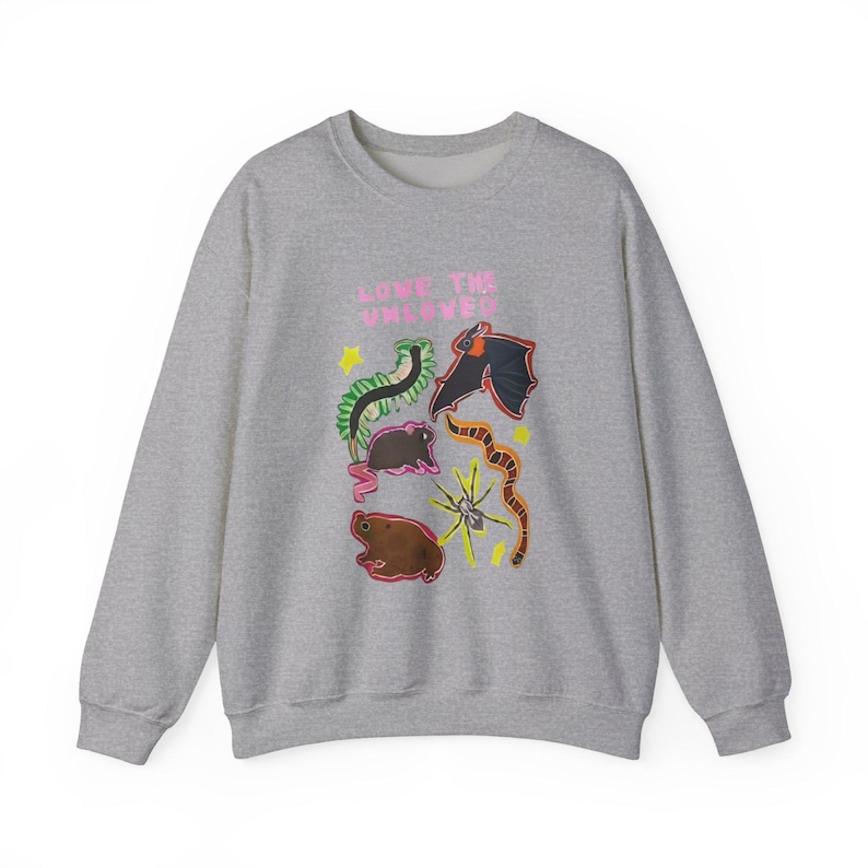 Love the Unloved Sweatshirt • Animal Rescue Crewneck • Adopt Don’t Shop Sweater • Pet Lover Gift • Humane Society Crew • Kindness & Animal image 8