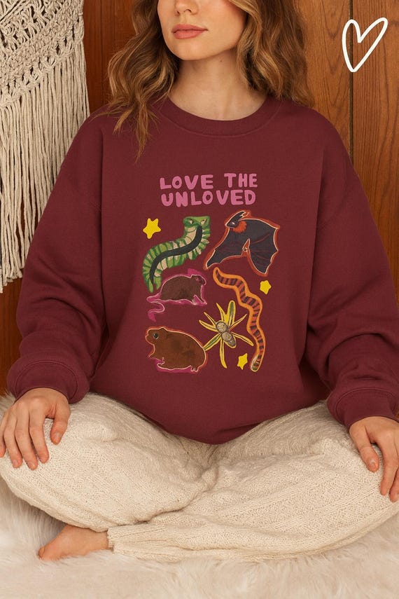Love the Unloved Sweatshirt • Animal Rescue Crewneck • Adopt Don’t Shop Sweater • Pet Lover Gift • Humane Society Crew • Kindness & Animal
