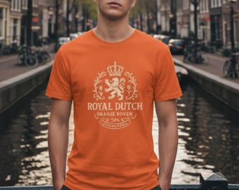 Camicia Koningsdag Nederland • Maglietta Oranje del Giorno del Re olandese • Maglietta del Leone reale olandese • Maglietta per la festa dell'Olanda • Maglietta del Kingsday Festival
