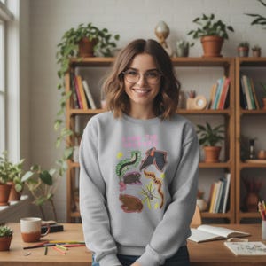 Love the Unloved Sweatshirt • Animal Rescue Crewneck • Adopt Don’t Shop Sweater • Pet Lover Gift • Humane Society Crew • Kindness & Animal image 3