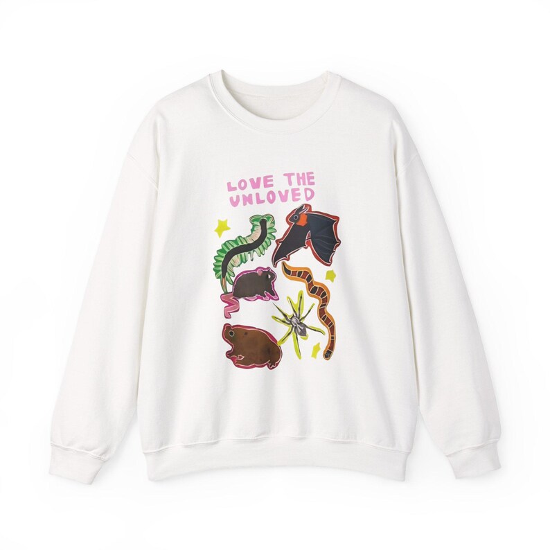 Love the Unloved Sweatshirt • Animal Rescue Crewneck • Adopt Don’t Shop Sweater • Pet Lover Gift • Humane Society Crew • Kindness & Animal image 5