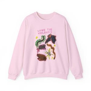 Love the Unloved Sweatshirt • Animal Rescue Crewneck • Adopt Don’t Shop Sweater • Pet Lover Gift • Humane Society Crew • Kindness & Animal image 4