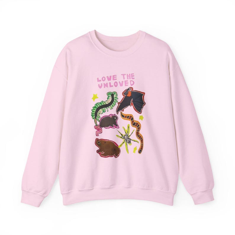 Love the Unloved Sweatshirt • Animal Rescue Crewneck • Adopt Don’t Shop Sweater • Pet Lover Gift • Humane Society Crew • Kindness & Animal image 4