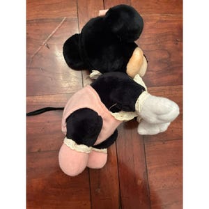 Vintage Baby Minnie Mouse Plush Crawling Vintage Plush image 2