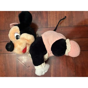 Vintage Baby Minnie Mouse Plush Crawling Vintage Plush image 1