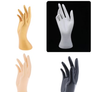 Hand Women Mannequin Right or Left Plastic Female Display For Jewelry Bracelet Ring Glove