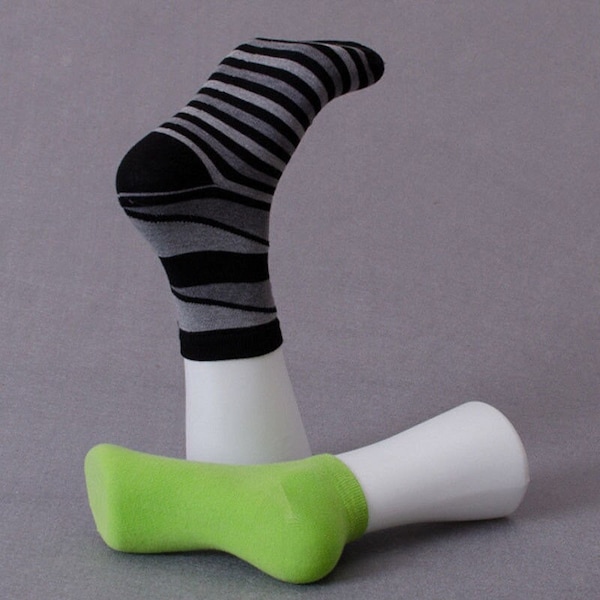 Feet Foot Leg Female or Male Sock Display Mannequin Plastic Mold Stocking Shoes Slippers Anklets