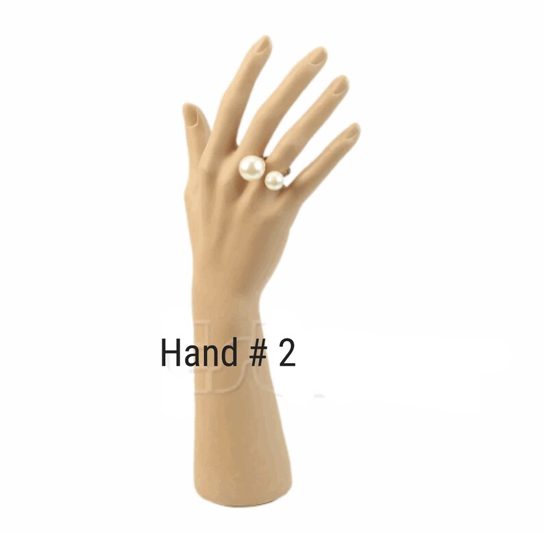 Woman Hand Display Mannequin Display Gloves, Rings, Wristwatch image 7