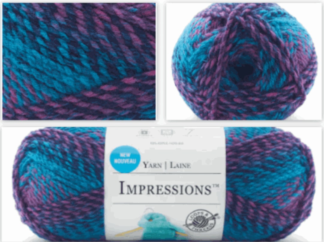 Impressions™ Yarn by Loops & Threads® One Skein Etsy