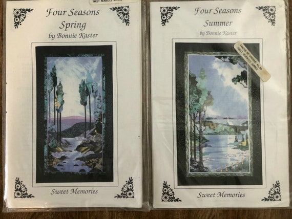 Bonnie Kaster Applique Quilt Pattern Sweet Memories Four | Etsy