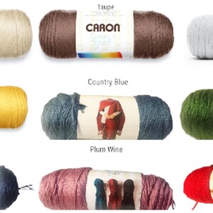 Save W/combined Shipping Caron Simply Soft Yarn 6oz/315 Yd 