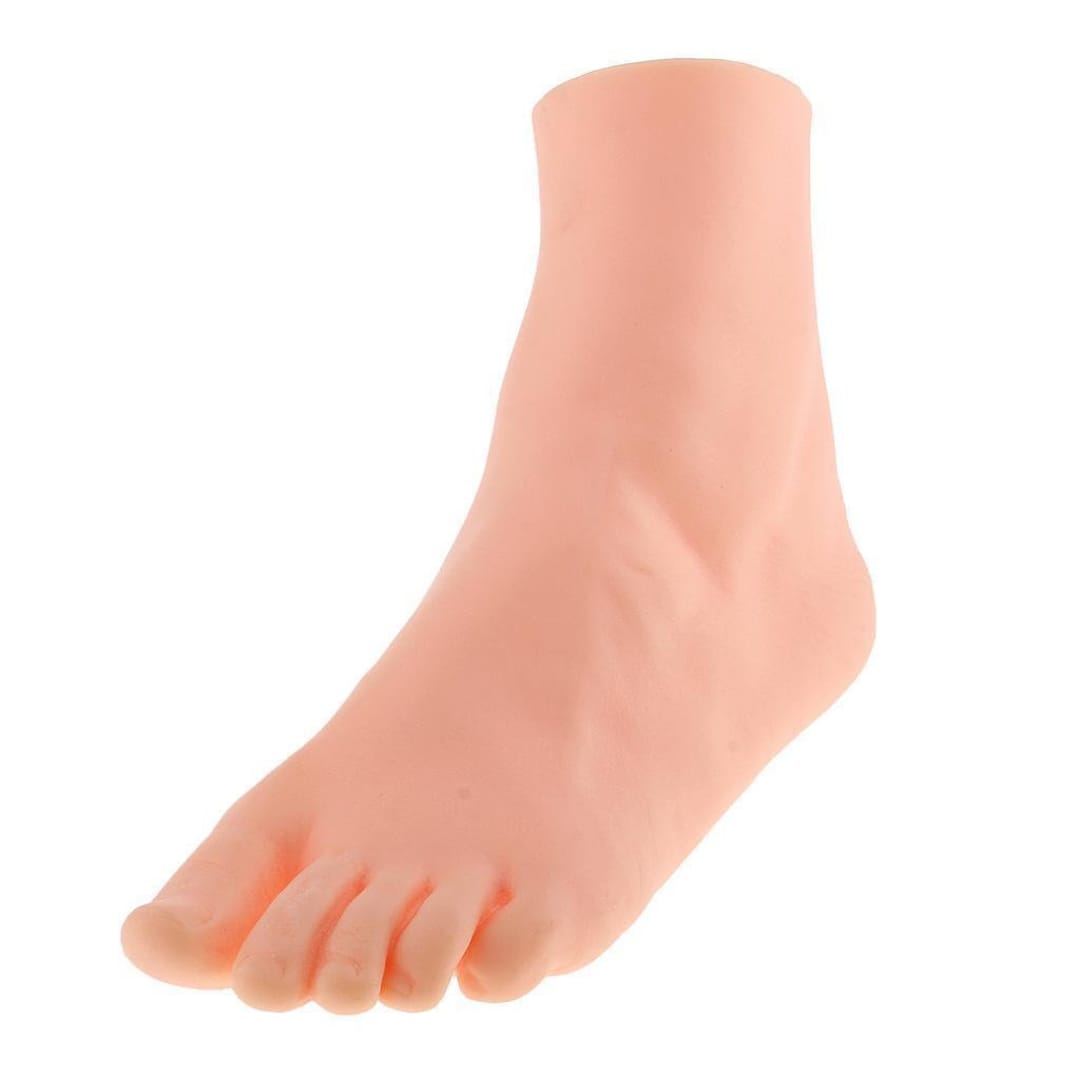 Small Silicone Feet Silicone Mannequin Silicone Lifesize Female Mannequin  Foot 1 Pair Display Jewerly Sandal Shoe Sock Display Art Sketch Foot Toys