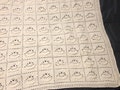 Baby Blanket Beige Heirloom Sea Shells Big Hand Crocheted Afghan/Lap Afghan Baby Shower Gift