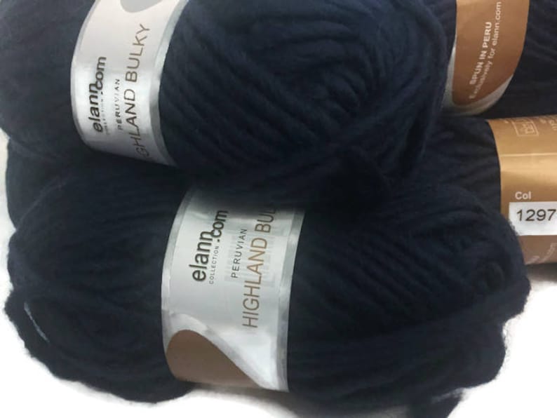 Peruvian Highland Bulky Yarn Discontinued From elann.com 2 Skeins