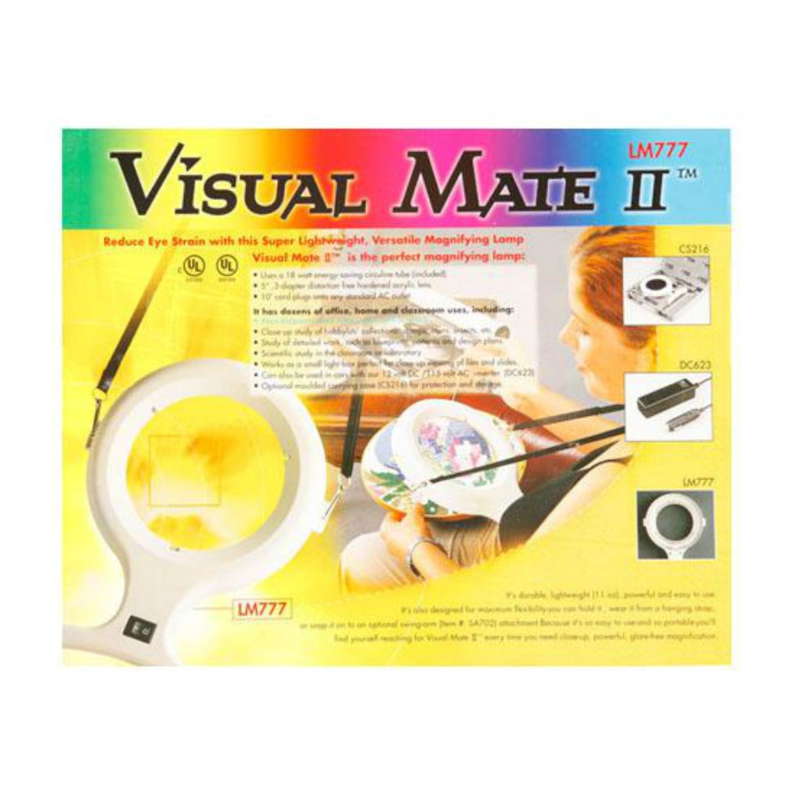 Magnifying Lamp Visual Mate II Powerful Craft Magnifier Lamp Etsy