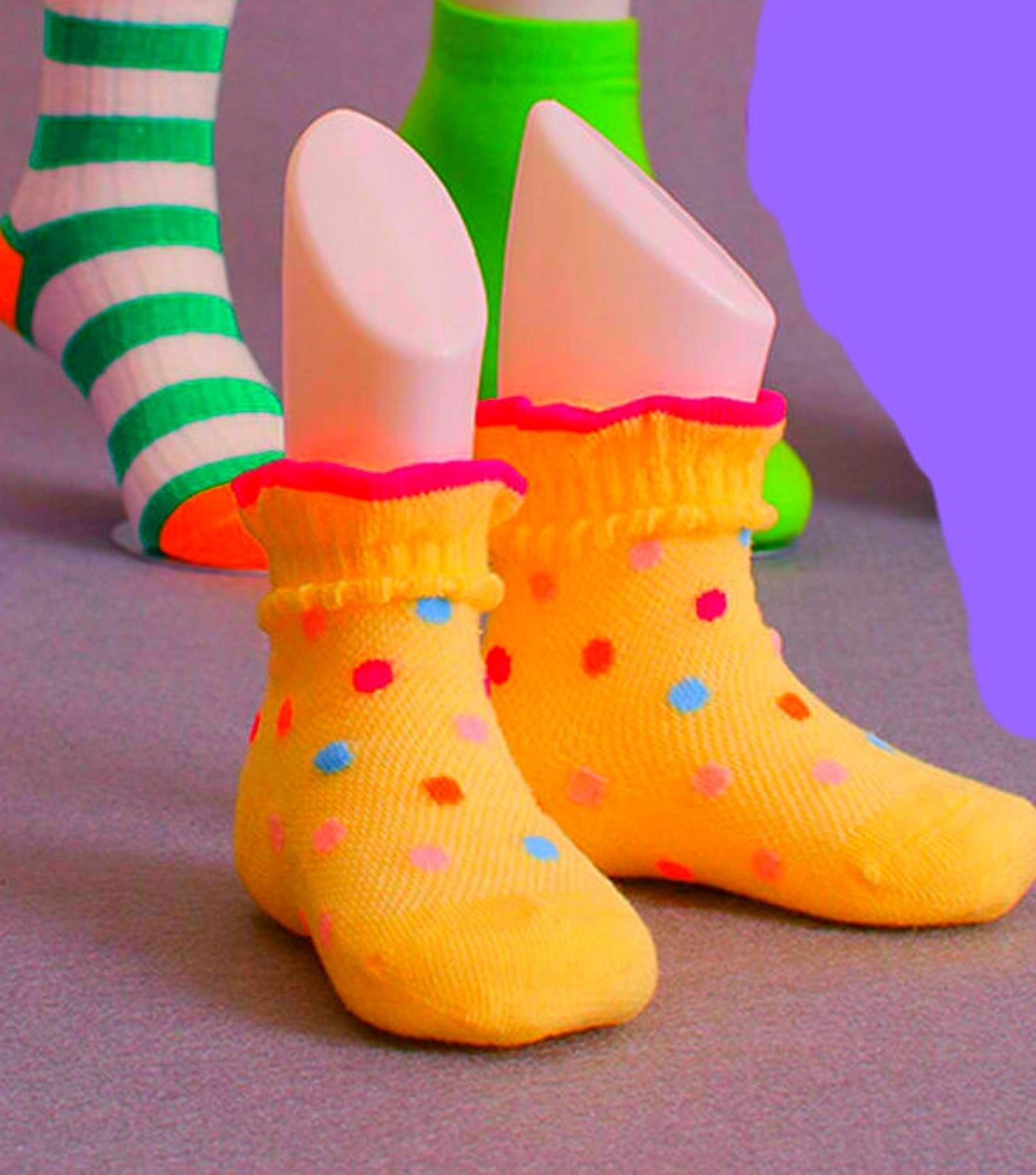 New Baby Size Child Feet Mannequin Hard Plastic Foot Model Etsy