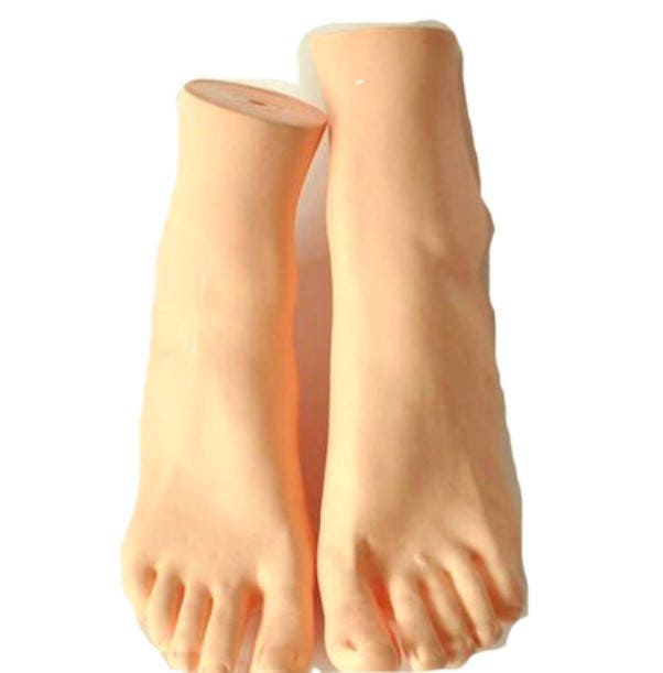  Female Plastic Foot Model Tools for Sandals Display (Fleshtone)  : Arts, Crafts & Sewing