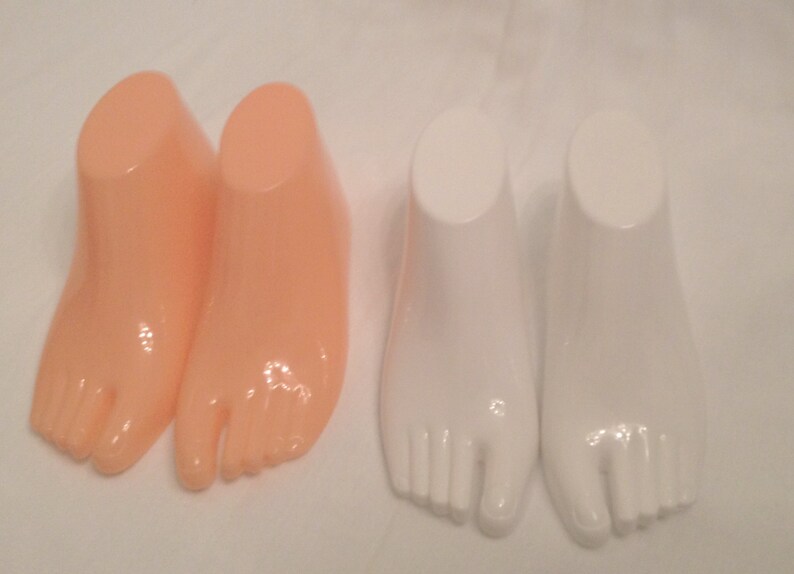 Children Feet Mannequin Plastic Forms Foot Model Barefoot Etsy