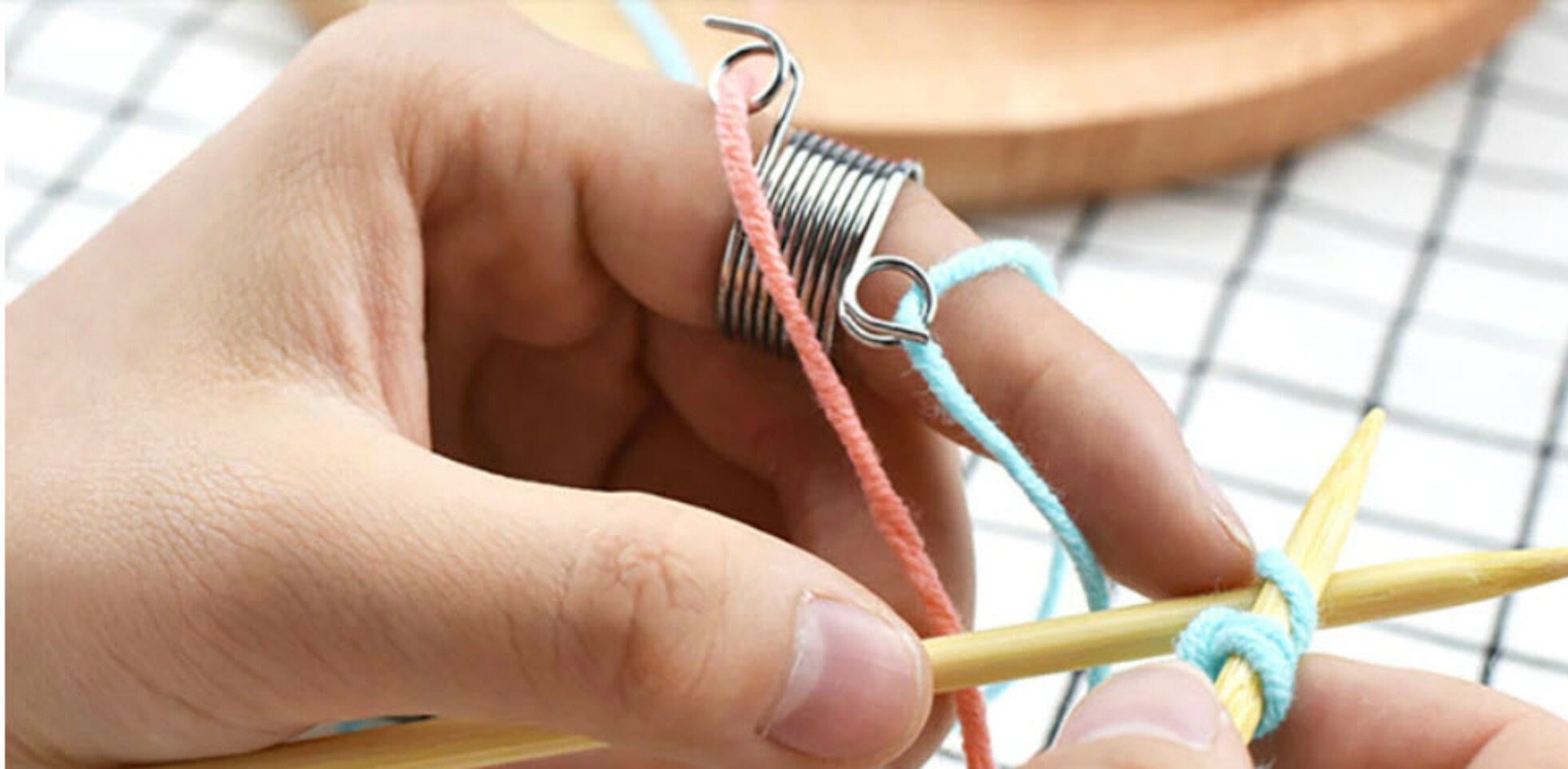 Yarn Guide Ring Knitting Ring Tool Yarn Guide Thimble Yarn Etsy